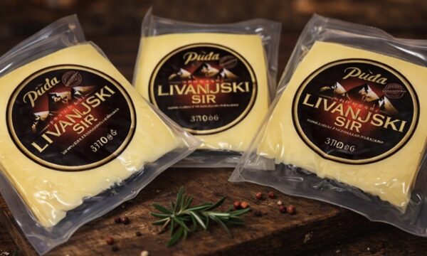 LIVANJSKI SIR 1/8 | 300-350 g komadi (per kg 22,99€)
